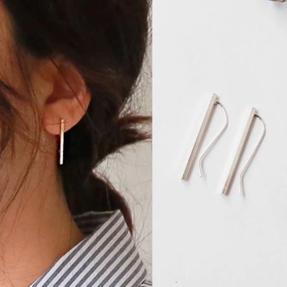 Jewelry - Long Bar Earrings